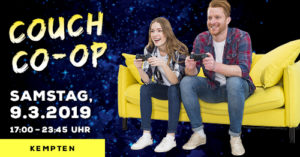 Kempten: Couch Co-Op! (09.03.2019) @ Heldenschmiede | Kempten (Allgäu) | Bayern | Deutschland