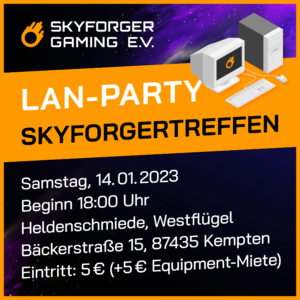 Skyforger LAN-Party Januar 2023