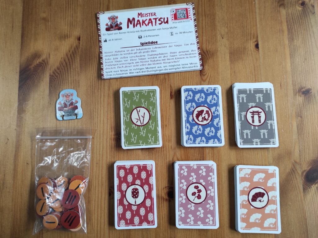 Meister Makatsu Spielmaterial